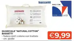 Mercatò Guanciale "Natural Cotton" Bassetti offerta