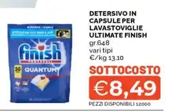 Mercatò Detersivo in capsule per lavastoviglie Ultimate Finish offerta