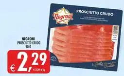 Deco Maxistore Negroni prosciutto crudo offerta