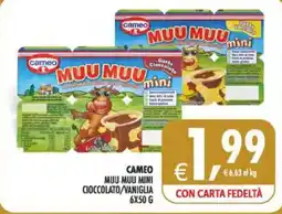 Deco Maxistore Cameo Muu Muu Mini Cioccolato/Vaniglia offerta