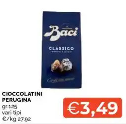 Mercatò Cioccolatini Perugina offerta