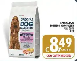 Deco Maxistore Special Dog Excellence Monoprotein Maiale offerta