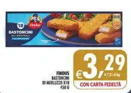 Deco Maxistore Findus bastoncini di merluzzo offerta