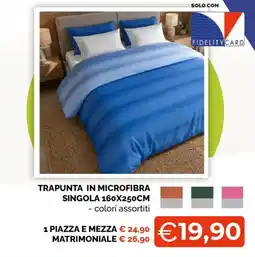 Mercatò Extra Trapunta in microfibra offerta