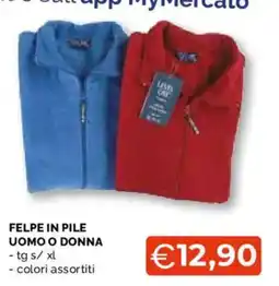 Mercatò Extra Felpe in pile offerta