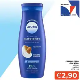 Mercatò Crema Corpo Nutriente Leocrema offerta
