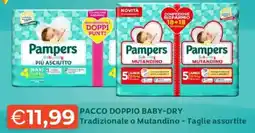 Mercatò Pampers Baby-dry offerta