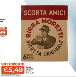 Mercatò Birra Moretti offerta