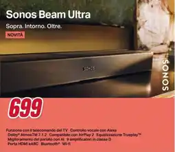 Trony Sonos Beam Ultra offerta