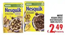 Deco Maxistore Nestlé Nesquik Cereali Duo/Cioccolato/Waves offerta