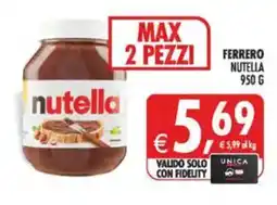 Deco Maxistore Nutella offerta