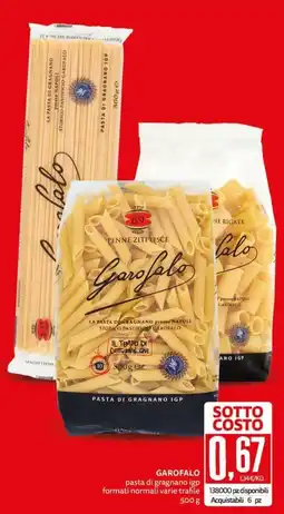 PRO7 Supermercati Garofalo pasta di gragnano igp offerta