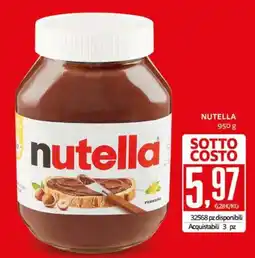 PRO7 Supermercati Nutella offerta