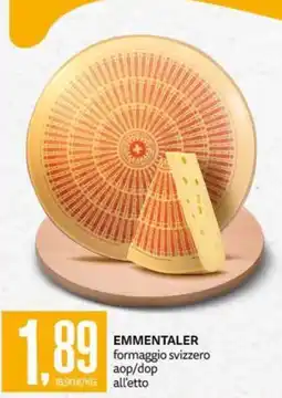 PRO7 Supermercati Emmentaler formaggio svizzero offerta
