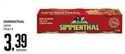 PRO7 Supermercati Simmenthal carne offerta