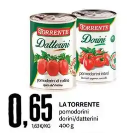 PRO7 Supermercati La Torrente pomodorini dorini/datterini offerta