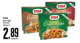 PRO7 Supermercati STAR gran ragù vari tipi offerta
