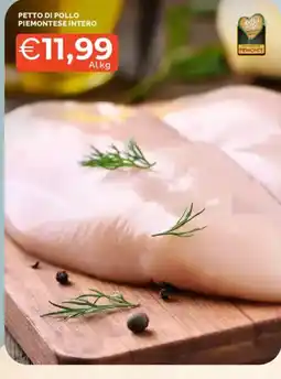 Mercatò Pettro di pollo piemontese intero offerta