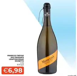 Mercatò Prosecco Treviso DOC Frizzante Mionetto offerta