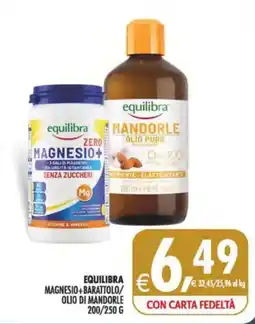 Deco Maxistore Equilibra Magnesio+ Barattolo/ Olio di Mandorle offerta