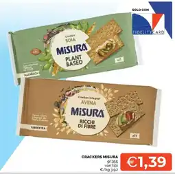 Mercatò Crackers Misura offerta