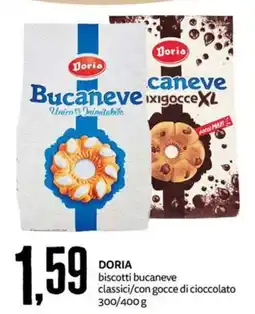 PRO7 Supermercati DORIA biscotti bucanève offerta