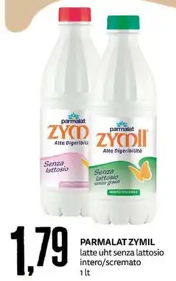 PRO7 Supermercati Parmalat Zymil latte uht senza lattosio offerta