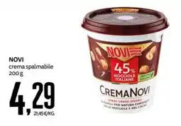 PRO7 Supermercati CremaNovi crema spalmabile offerta