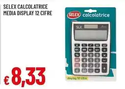 Famila Superstore Selex calcolatrice offerta