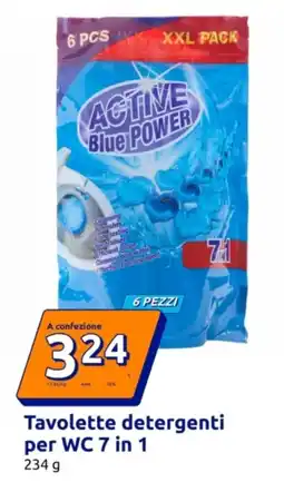 Action Tavolette detergenti per WC 7 in 1 offerta