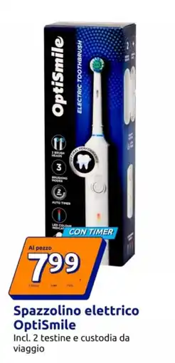 Action Spazzolino elettrico OptiSmile offerta