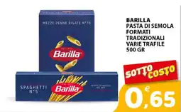 Il Centro Superstore Barilla pasta di semola offerta
