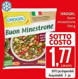 PRO7 Supermercati Orogel Buon Minestrone offerta