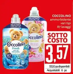 PRO7 Supermercati Coccolino ammorbidente offerta