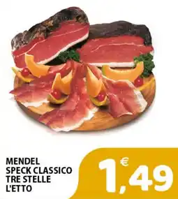 Il Centro Superstore Mendel speck classico tre stelle offerta