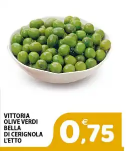 Il Centro Superstore Vittoria olive verdi bella di cerignola offerta
