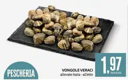 PRO7 Supermercati Vongole veraci allevate italia offerta