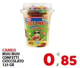 Il Centro Superstore Cameo muu muu confetti cioccolato offerta