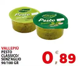 Il Centro Superstore Vallepiù Pesto classico offerta