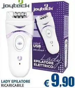 Casa & Co Joytech lady epilatore ricaricabile offerta