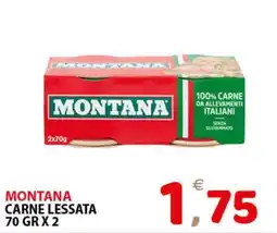 Il Centro Superstore Montana carne lessata offerta