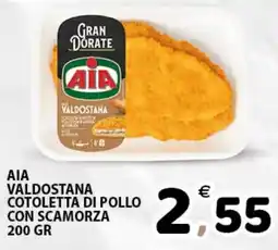 Il Centro Superstore AIA Valdostana Cotoletta di pollo con scamorza offerta