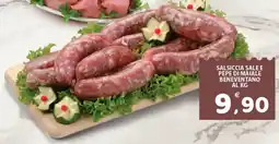 Il Centro Superstore Salsiccia sale e pepe di maiale beneventano offerta