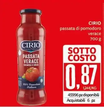 Passata verace Cirio