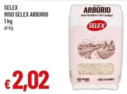 Famila Superstore Riso Selex Arborio offerta