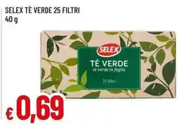 Famila Superstore Selex tè verde offerta