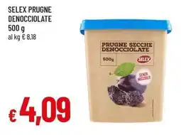 Famila Superstore Prugne secche denocciolate Selex offerta
