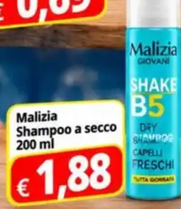 A Casa Mia Malizia Shampoo a secco offerta