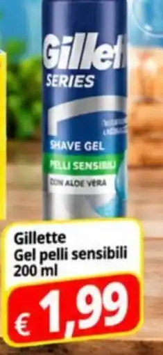 A Casa Mia Gillette Gel pelli sensibili offerta