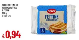 Famila Superstore Selex fettine di formaggio fuso offerta